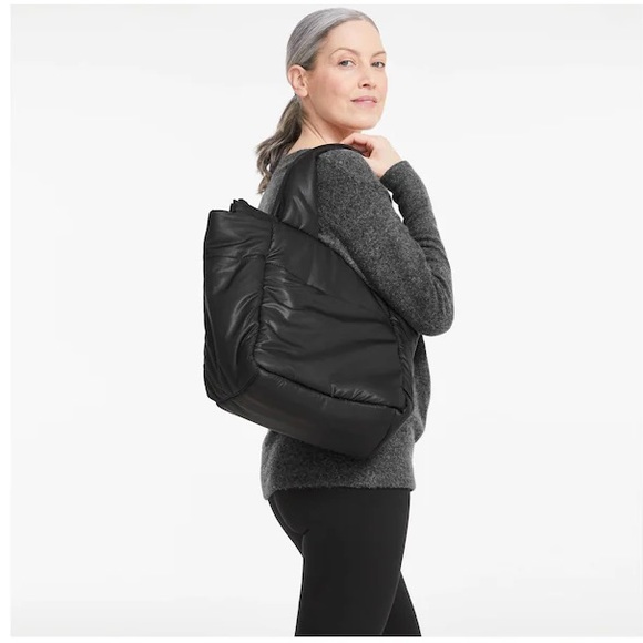 JOE FRESH | Puffer Tote Bag Leather Feel - Picture 4 of 4